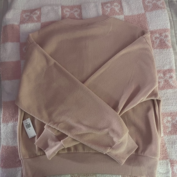 Old Navy Microfleece Henley Lounge Sweatshirt - Picture 7 of 8